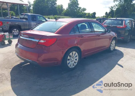 2014 Chrysler 200 Lx from USA, damaged, VIN 1C3CCBAB2EN208895